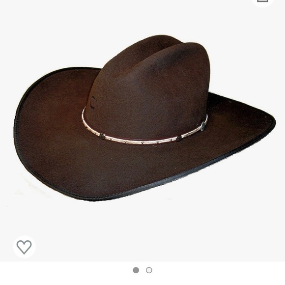 Charlie 1 Horse "Almost Famous" cowboy hat Sz 7 - Picture 4 of 4